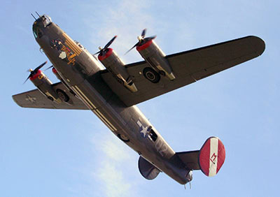 B 24 Liberator Bomber Rear Window